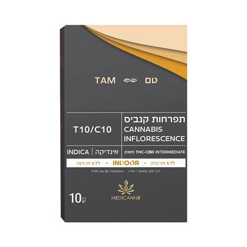 תפרחות MedicannX טם T10/C10 אינדיקה
