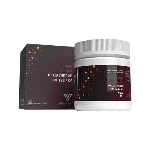 תפרחות Peace Naturals או ג'י סי T22/C4 סאטיבה