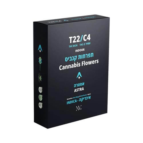 תפרחות נובה קנאביס אסטרה T22/C4 אינדיקה