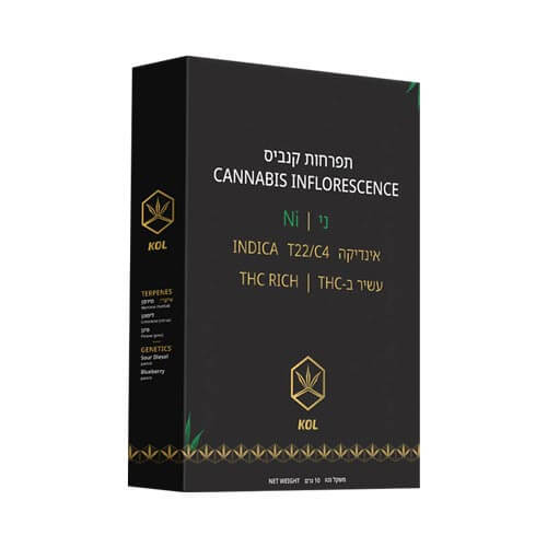 תפרחות Kol ני T22/C4 אינדיקה