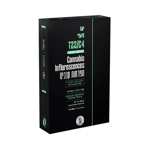 תפרחות Trichome סי אנד פי T22/C4 אינדיקה