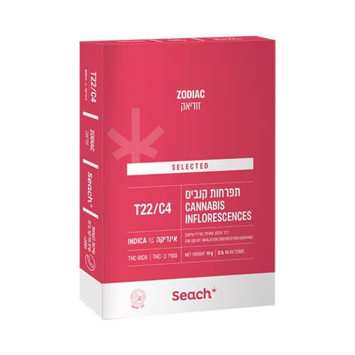 תפרחות שיח זודיאק T22/C4 אינדיקה