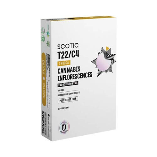 תפרחות Trichome סקוטיק T22/C4 אינדיקה