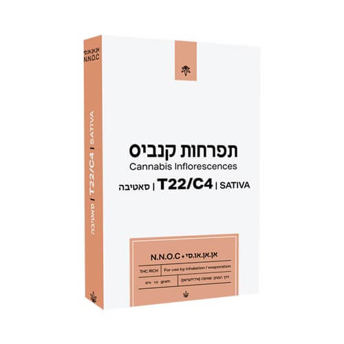 תפרחות נובה קנאביס אן אן או סי T22/C4 סאטיבה