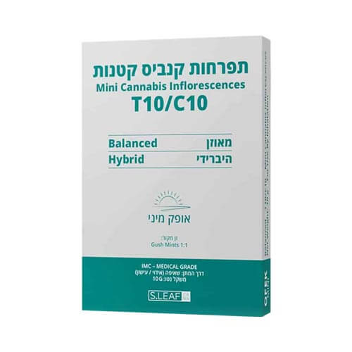 תפרחות סמול Sugar Leaf Cann אופק T10/C10 היבריד